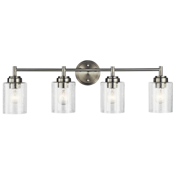 Bathroom Fixtures Four Lights by Kichler ( 12 | 45887NI Winslow ) 