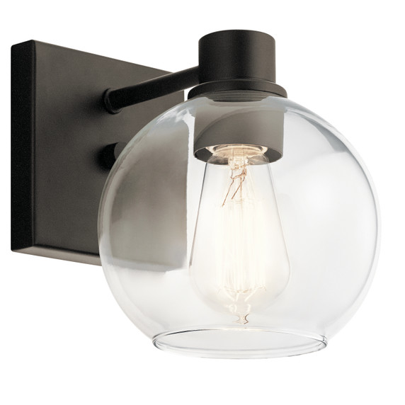 Sconces Single Glass by Kichler ( 12 | 45892OZ Harmony ) 