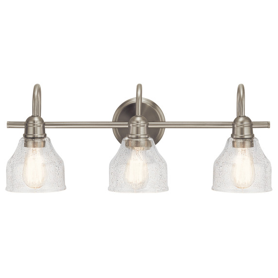 Bathroom Fixtures Three Lights by Kichler ( 12 | 45973NI Avery ) 