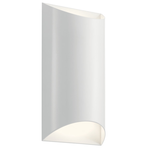 Exterior Wall Mt./Flush by Kichler ( 12 | 49279WHLED Wesley ) 