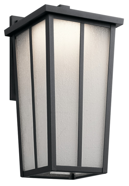 Exterior Wall Mount by Kichler ( 12 | 49624BKTLED Amber Valley ) 