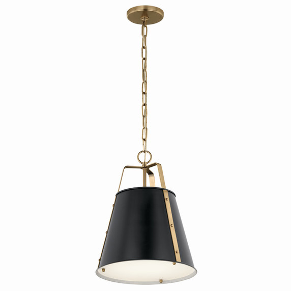 Pendants Metal Shade by Kichler ( 12 | 52710BK Etcher ) 