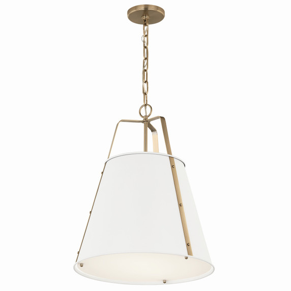 Pendants Metal Shade by Kichler ( 12 | 52711WH Etcher ) 