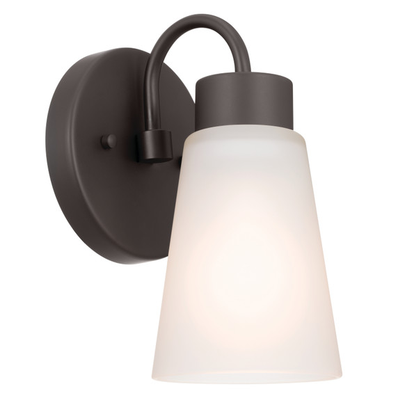 Sconces Single Glass by Kichler ( 12 | 52445OZ Erma ) 