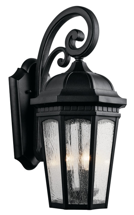 Exterior Wall Mount by Kichler ( 12 | 9034BKT Courtyard ) 