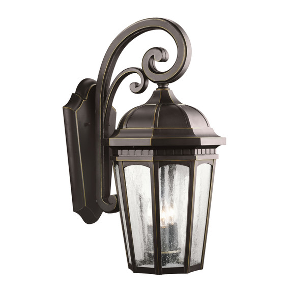 Exterior Wall Mount by Kichler ( 12 | 9034RZ Courtyard ) 