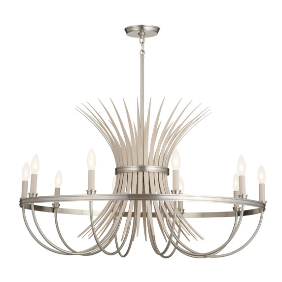 Mid. Chandeliers Candle by Kichler ( 12 | 52459NI Baile ) 