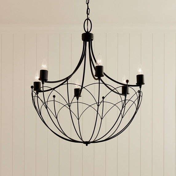Mid. Chandeliers Candle by Kichler ( 12 | 52462BKT Topiary ) 