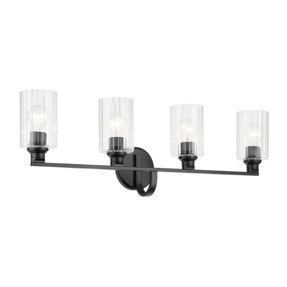 Bathroom Fixtures Four Lights by Kichler ( 12 | 55227BKFLU Gioe ) 