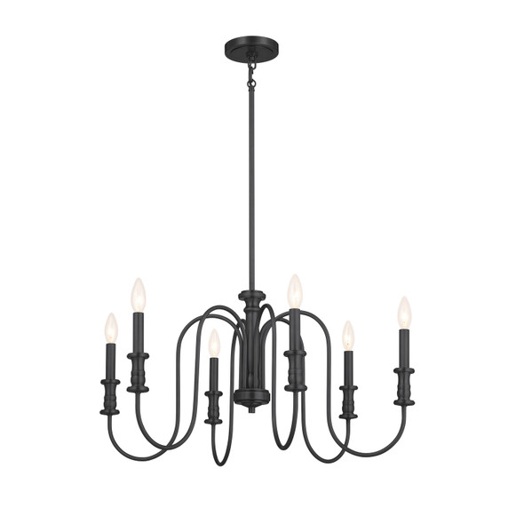 Mid. Chandeliers Candle by Kichler ( 12 | 52470BK Karthe ) 
