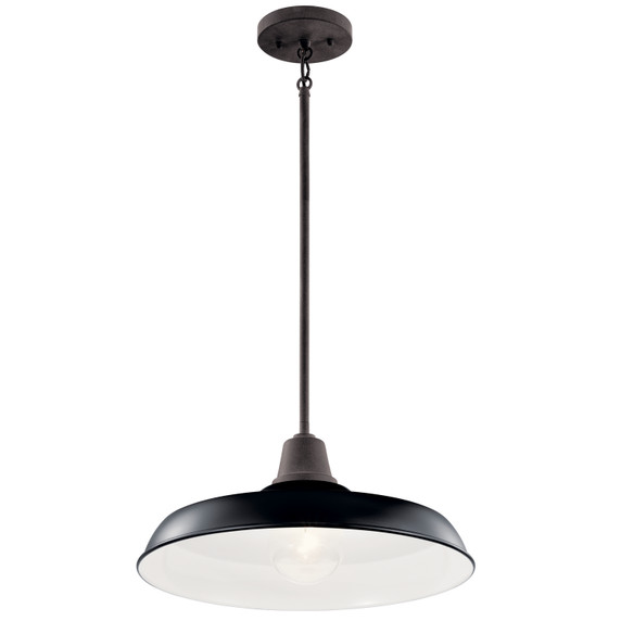 Exterior Hanging by Kichler ( 12 | 49993BK Pier ) 