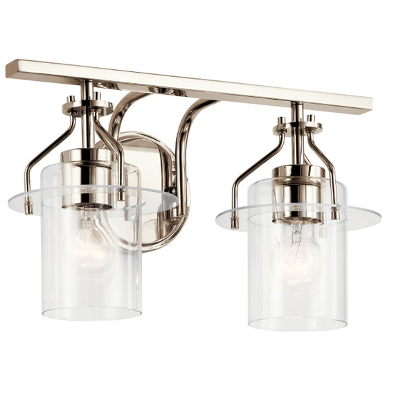 Bathroom Fixtures Two Lights by Kichler ( 12 | 55078PN Everett ) 