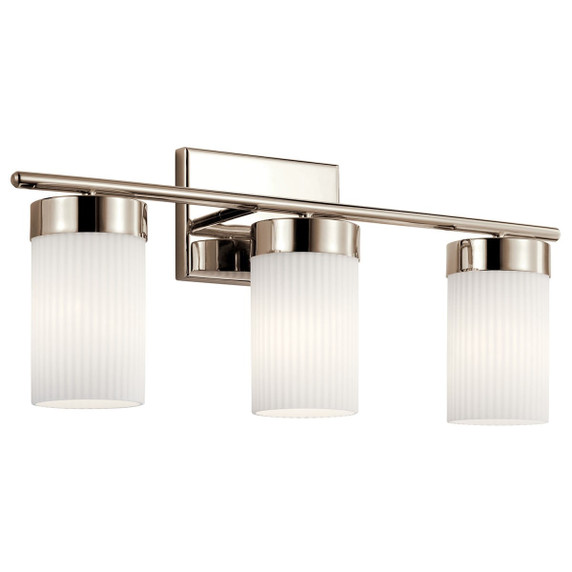 Bathroom Fixtures Three Lights by Kichler ( 12 | 55112PN Ciona ) 