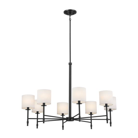 Large Chandeliers Drum Shade by Kichler ( 12 | 52502BK Ali ) 