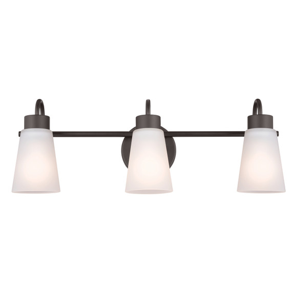 Bathroom Fixtures Three Lights by Kichler ( 12 | 55126OZ Erma ) 