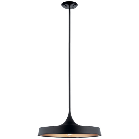 Semi-Flush Mts. Cage by Kichler ( 12 | 52096BK Elias ) 