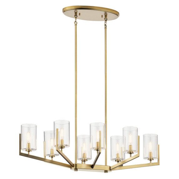 Linear/Island 4 Light + by Kichler ( 12 | 52315BNB Nye ) 