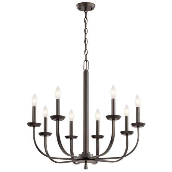 Mid. Chandeliers Candle by Kichler ( 12 | 52388OZ Kennewick ) 
