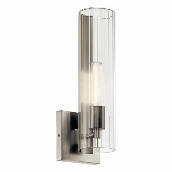 Sconces Single Glass by Kichler ( 12 | 55165NI Jemsa ) 