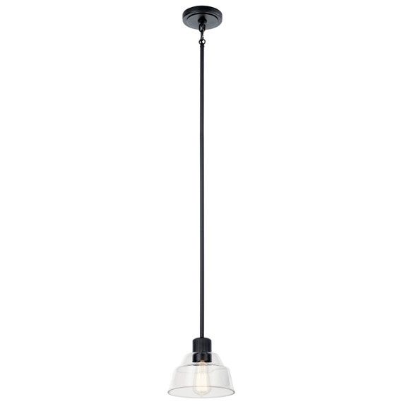 Mini Pendants Glass Down by Kichler ( 12 | 52405BK Eastmont ) 