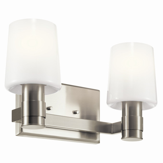Bathroom Fixtures Two Lights by Kichler ( 12 | 55175NI Adani ) 