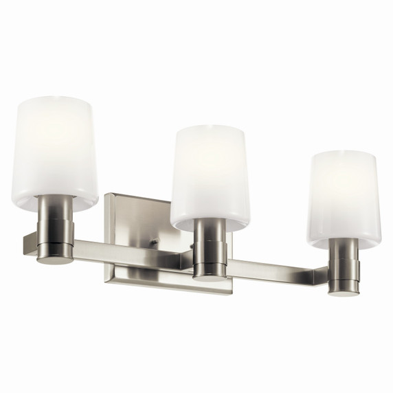 Bathroom Fixtures Three Lights by Kichler ( 12 | 55176NI Adani ) 