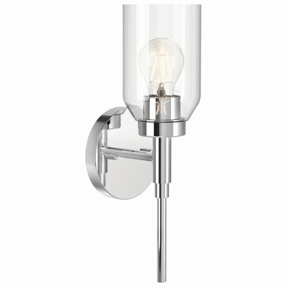 Sconces Single Glass by Kichler ( 12 | 55183CH Madden ) 
