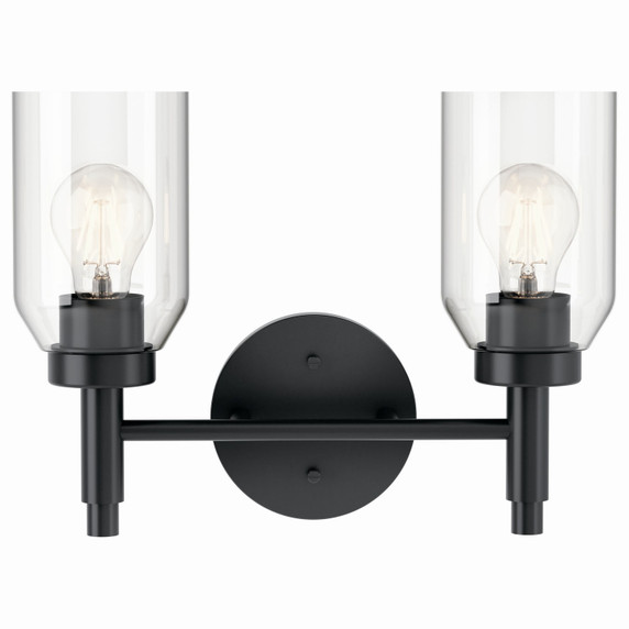 Bathroom Fixtures Two Lights by Kichler ( 12 | 55184BK Madden ) 