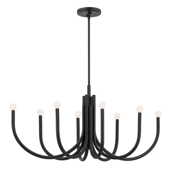 Large Chandeliers Candle by Kichler ( 12 | 52553BK Odensa ) 