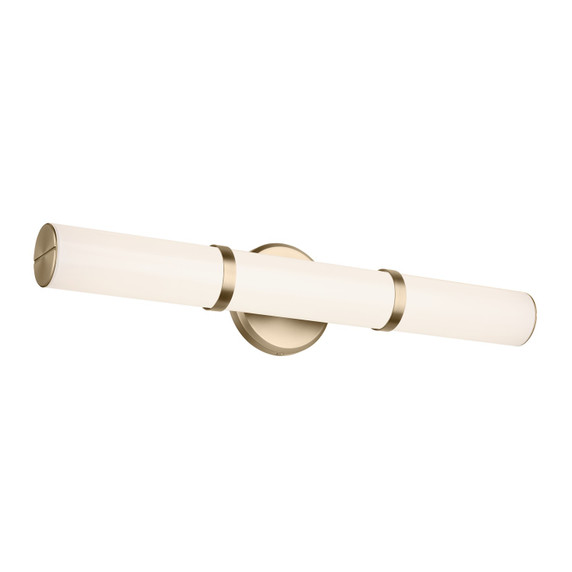 Bathroom Fixtures Cylindrical / Linear by Kichler ( 12 | 55188CPZLED Rosh ) 
