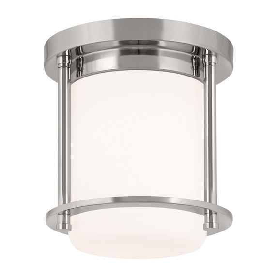 Flush Mounts Glass Down by Kichler ( 12 | 52596PN Brit ) 