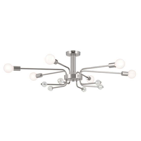 Semi-Flush Mts. Multi-port/Cluster by Kichler ( 12 | 52602PN Ocala ) 