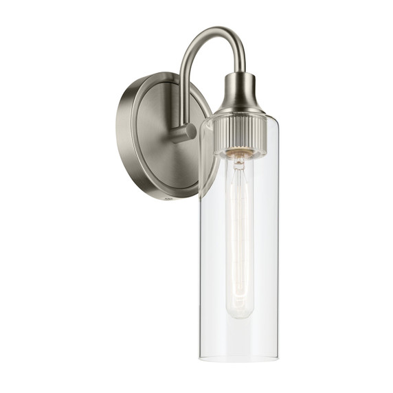 Sconces Single Glass by Kichler ( 12 | 55209NI Kavi ) 