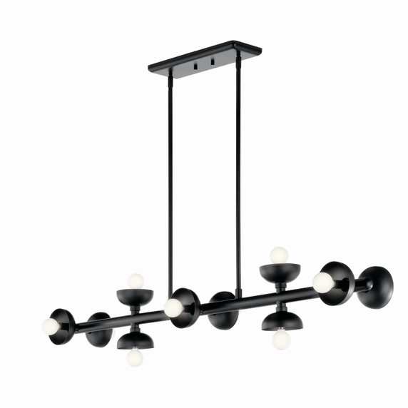 Linear/Island Geometric/Linear by Kichler ( 12 | 52645BK Palta ) 