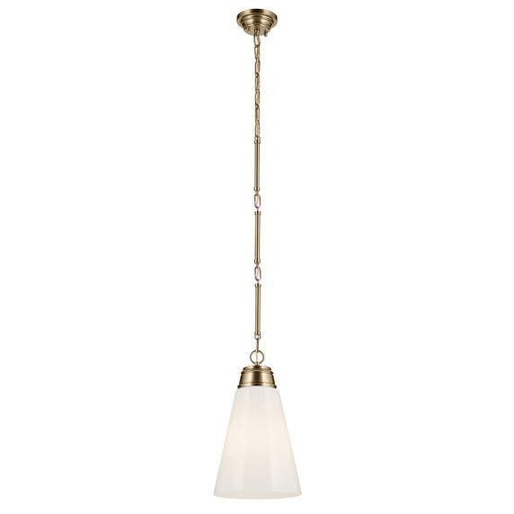 Mini Pendants Glass Down by Kichler ( 12 | 52661CPZ Marsailli ) 