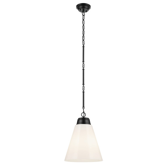 Pendants Glass Down by Kichler ( 12 | 52662BK Marsailli ) 