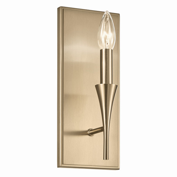 Sconces Single Candle by Kichler ( 12 | 52694CPZ Alvaro ) 