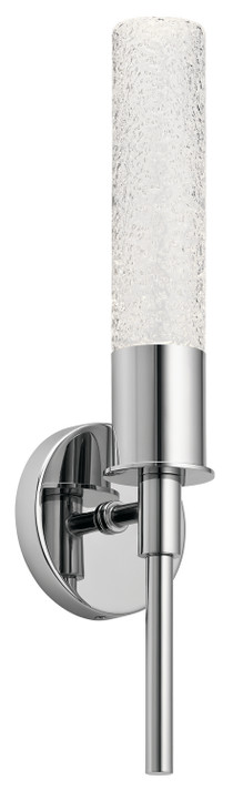 Sconces Single Glass by Kichler ( 12 | 83829 Glacial ) 