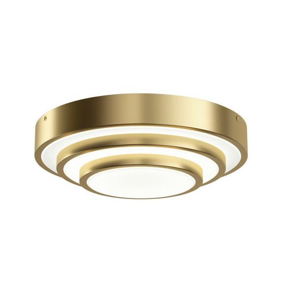 Flush Mounts Drum Shade by Kichler ( 12 | 84320CG Dombard ) 