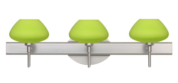 Bathroom Fixtures Three Lights by Besa ( 74 | 3SW-541035-SN Peri ) 