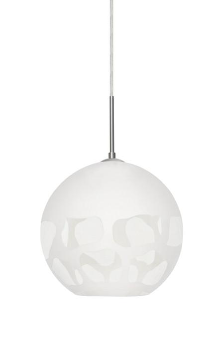 Multi-Systems Line Voltage Pendants by Besa ( 74 | 1JT-ROCKYWH-LED-SN Rocky ) 