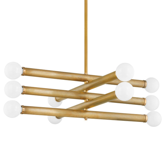Large Chandeliers Starburst by Corbett Lighting ( 68 | 373-50-VB Pienza ) 