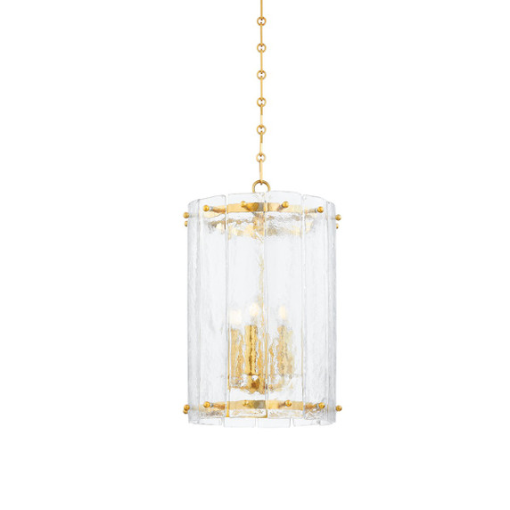 Foyer/Hall Lanterns Glass w/Frame by Corbett Lighting ( 68 | 375-15-VPB Rio ) 