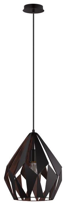 Pendants Metal Shade by Eglo USA ( 217 | 49254A Carlton ) 