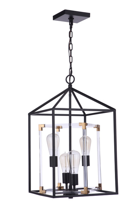 Foyer/Hall Lanterns Open Frame by Craftmade ( 46 | P986FBSB4 Aaron ) 