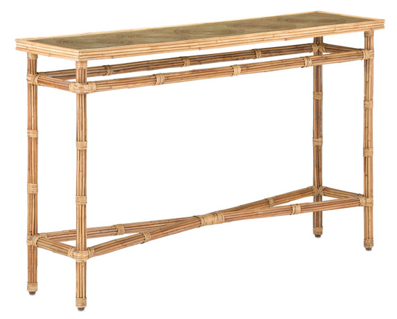 Furniture Console Tables by Currey and Company ( 142 | 3000-0174 Silang Collection ) 