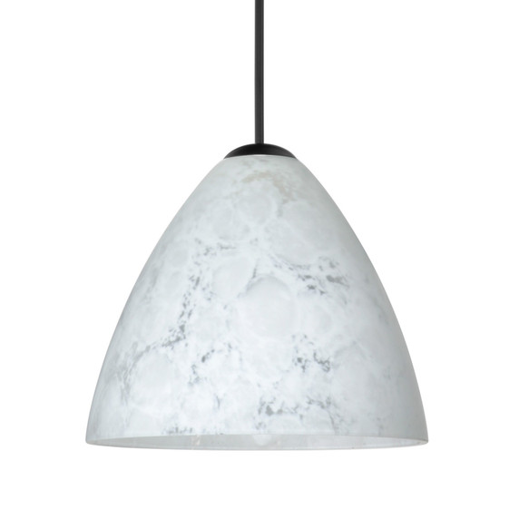 Mini Pendants Glass Down by Besa ( 74 | X-177919-BK Besa Mia Pendant ) 