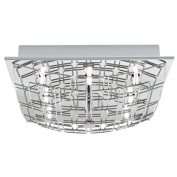 Flush Mounts Metal Shade by Eglo USA ( 217 | 91491A Cromer ) 