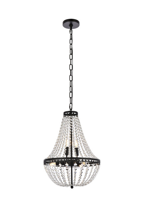 Pendants Empire/Basket by Elegant Lighting ( 173 | 1113D14BK Valeria ) 