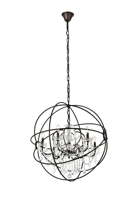 Mid. Chandeliers Sphere by Elegant Lighting ( 173 | 1130D32DB/RC Geneva ) 